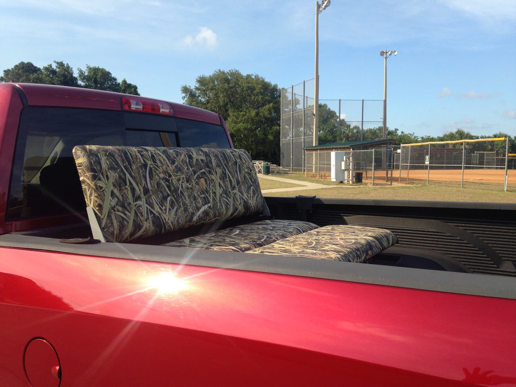 Camo Bench Recliner Truck Bed Seats