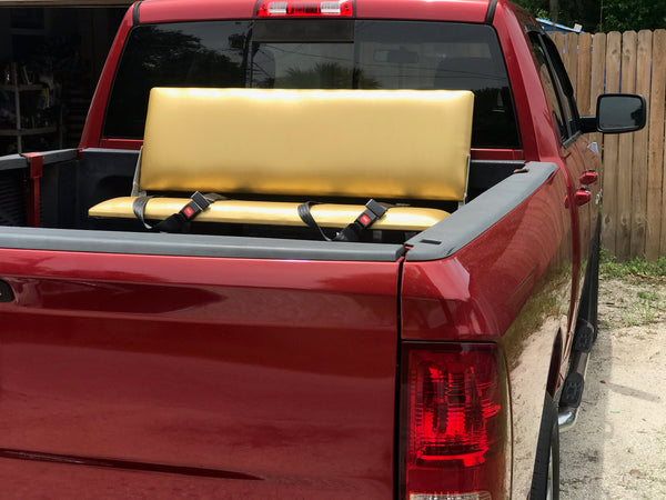Gold Bench Truck Bed Seat