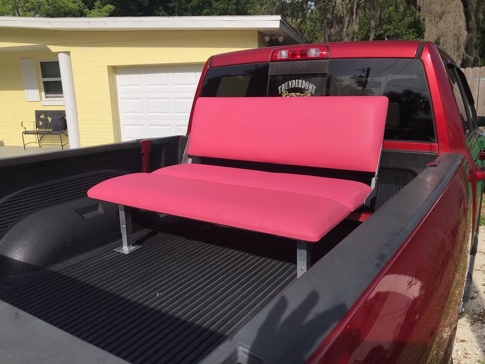 Truck Bed Seat Bench Recliner Style