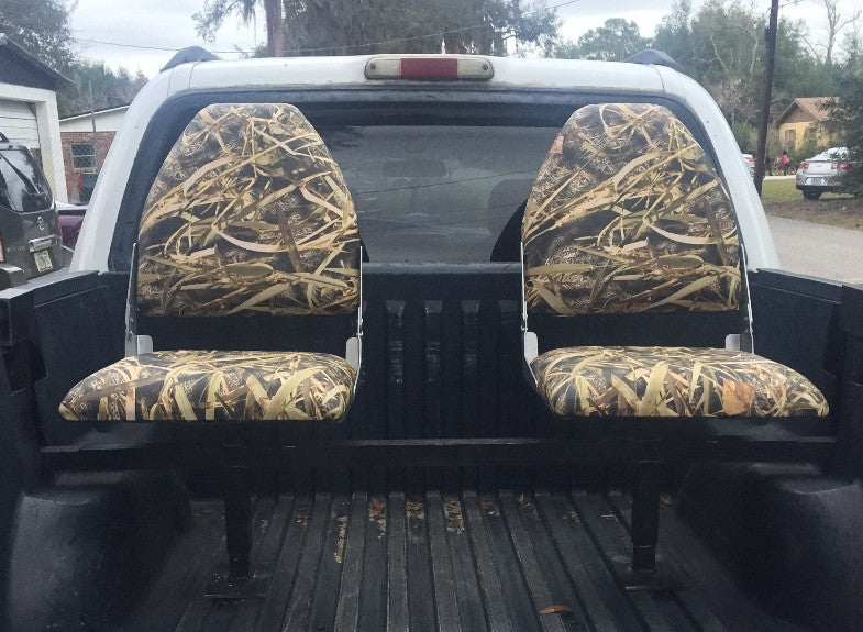 Fresh Camo Truck bed Seats Bucket Style